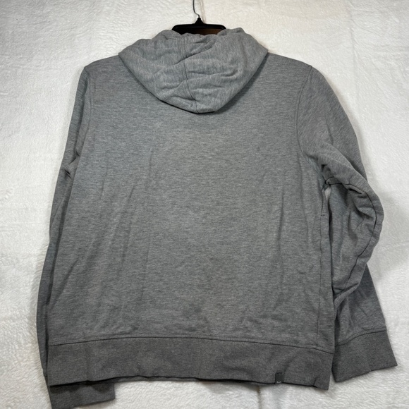 Bench Hoodie Mens Size XL Gray Pullover Pocket Spellout Casual Comfy - Picture 8 of 8